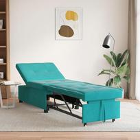 Sofa lova 3-in-1 ištraukiamas dizainas Turkio spalvos aksomas Svečių sofa grindų čiužinys Kėdė svečių kambariui Namų biuras Butai 42008603