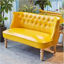 Sofos ir sofos Šiaurės šalių sofa Pieno arbatos kavinė Laisvalaikio sofa Vidinė patogi sofa, tinkanti namams Svetainės miegamasis Sofa lova svetainei Svetainės kampinis krėslas Miegamojo salonas Biuras (spalva : 1) (žalvaris)