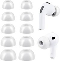 SOULWIT atminties putų ausų kištukai, skirti "AirPods Pro 3" (3 kartos 2025), "Pro3" ausų kištukų pakaitalų priedai (baltos spalvos / asorti)