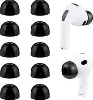 SOULWIT atminties putų ausų kištukai, skirti "AirPods Pro 3" (3 kartos 2025), "Pro3" ausų kištukų priedai (juodi/XXS)