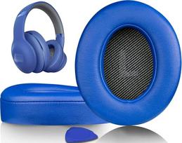 SOULWIT pakaitinės ausinių pagalvėlės JBL Everest 700 (modelis: V700BT) ausinėms, ausų pagalvėlės su didelio tankio triukšmo izoliacijos putomis, minkštos baltyminės mėlynos spalvos