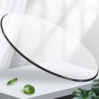 Stiklo stalo viršus apvaliam valgomojo stalui Pakeitimo grūdinto stiklo stalo viršus 38cm 50cm 75cm 88cm 88cm 100cm Idealiai tinka stikliniams valgomojo stalams