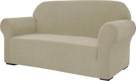 SU SUBRTEX 1 dalies elastingas sofos užvalkalas Spandex žakardinis audinys, skirtas sofai, sofos foteliui, neslystančiai baldų apsaugai (Loveseat, chaki)