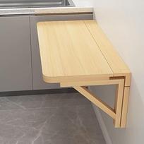 Sulankstomas stalas Erdvę taupantis sieninis sulankstomas stalas Virtuvės valgomasis kompaktiškas plaukiojantis stalas su laikikliais, idealiai tinkantis skalbyklai (L80xW40cm)