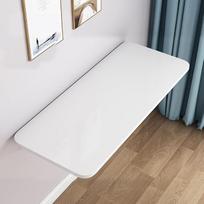 Sulankstomas stalas Sieninis sulankstomas stalas Erdvę taupantis darbo stalas su ištraukiamu stalviršiu (90 x 50 cm), skirtas mažoms erdvėms, idealiai tinka valgymui, kompiuteriui ir nešiojamajam kompiuteriui. Modernus baltas dizainas