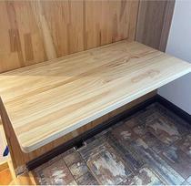 Sunkus sieninis sulankstomas stalas su metaliniu laikikliu Erdvės taupymo medinė lentyna sodo virtuvės balkonui Daugiafunkcinis darbo stalas L40 x W25 x L16 x W10cm