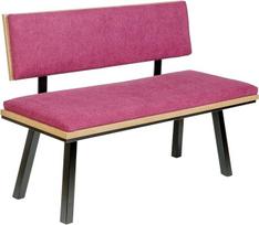 Suolas, kampinis suolas arba virtuvės suolas su atlošu 125 x 89 x 48 cm, su paminkštinimu, užtikrinančiu didelį sėdėjimo komfortą, idealiai tinka kaip suolas valgomajame, lengvai surenkamas, elegantiškas ąžuolo "Premium" dekoras