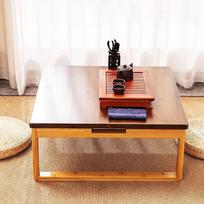 Tatami japoniško stiliaus arbatos staliukas Kvadratinis sulankstomas kavos staliukas Žemas stalas Valgomasis stalas Tyrimas Mažas stalas Tatami sėdint ant grindų Miegamasis