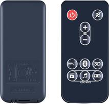 TCNOUMT Pakaitinis nuotolinio valdymo pultas, skirtas "Toshiba SBM1W Mini 3D Soundbar" PA5075E-1SPA
