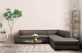Tikros odos kampinė sofa "London", 285 x 220 cm, sofa-lova su miego funkcija ir lovos dėže, tikros odos kampinė sofa, didelis spalvų pasirinkimas (285 x 220 cm, dešinysis kampas)