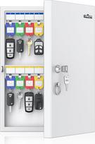 Uniclife 32 pozicijų raktų užrakto dėžutė, ant sienos tvirtinama raktų dėžutė, automobilio raktų organizatorius su rašomomis raktų žymėmis, automobilio raktų laikiklio laikymo dėžutė biurui, viešbučiui ir verslui