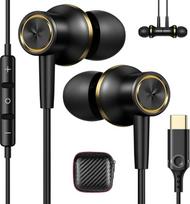 USB C ausinės "Samsung Galaxy A36 A56 A26 A17 5G A57 A37 A35 A55 S26 S25 Pixel 10 9 ausinės su mikrofonu Ausinės su kabeliu Ausinės USB C tipo ausinės "iPhone 17 Air 16 15 Pro iPad
