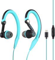 USB C ausinės, laidinės C tipo ausinės su kabliuku per ausį, skirtos "Samsung Galaxy", "Oneplus" ir kitiems išmaniesiems telefonams, sportinės, bėgimo ir treniruoklių salės ausinės