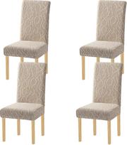 Valgomojo kėdžių dangteliai, nuimami elastiniai Slipcovers Spandex sėdynės dangteliai Slipcover Banketinės kėdės sėdynės dangtelis viešbučio vestuvių ceremonijoms Virtuvė