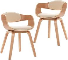 vidaXL 2 x Bentwood valgomojo kėdės, virtuvės kėdės, svetainės kėdžių rinkinys, minkštos kėdės, kėdės, valgomojo kėdės, valgomojo kėdės,