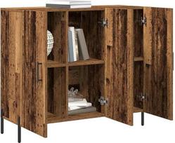 vidaXL stalviršis Vintage Wood 90 x 34 x 80 cm Medienos medžiaga