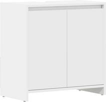 vidaXL Vonios spintelė Vanity Unit 60 x 33 x 61 cm Medienos medžiaga Balta