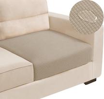 Wasserabweisender Einzelsitzkissenbezug, dehnbar, separater Rückenlehnenbezug für Sektionalcouch, L-förmige Sofa-Schonbezüge für Haustiere