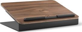 Woodcessories - medinis nešiojamojo kompiuterio stovas, suderinamas su 10-16 colių "MacBook" stovu, ergonomiškas nešiojamojo kompiuterio laikiklis, pagamintas iš graikinio riešuto medienos