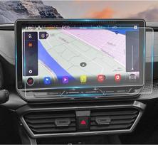 YEE PIN suderinama su "Cupra Formentor 2025 2026 Facelift Cupra Leon MK4 Navigation" ekrano apsauga, nano ekrano apsauga 6H nuo įbrėžimų, skirta "Cupra Formentor" priedams (12,9 colio) [2 vnt.]