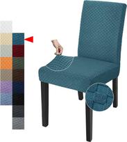 YEMYHOM Peacock Blue valgomojo kėdės užvalkalas