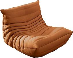 Židinio kėdė, "Togo Bean Bag" suaugusiesiems, integruotas liejimas, poilsio kėdė sofa, pagaminta iš putų su ergonomišku dizainu, skirta svetainei, miegamajam, bendrabučiui, salonui, biurui