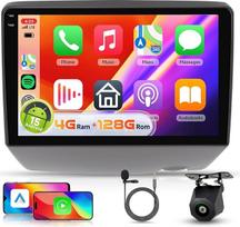 【4+128G】 Hodozzy Carplay Android für Toyota Yaris 1999-2005 Autoradio mit Navi,9 Zoll In-Cell Bildschirm mit Android Auto/WiFi/GPS/RDS/FM/BT/USB