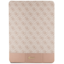 Guess 4G Stripe Allover – dėklas skirtas Apple iPad 10.9 2022 Rožinė