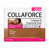 Collaforce Skin fermentiškai hidrolizuotas kolagenas odai, 30 pakelių