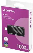 Kietasis diskas Adata SC735 1TB SSD Juodai-Pilka