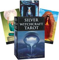 Lo Scarabeo Tarot Kortų Kaladė - Sidabrinis Witchcraft Tarot (Premium) 78 Kortos Su Sidabriniais Kraštais, Daugiafunkcinis Leidinys