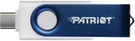 „Mėlyna Patriot Xporter X550“ 32GB, USB atmintinė - mėlynas/baltas, USB-A ir USB-C 3.2 Gen 1