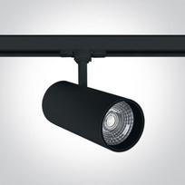 30W LED šviestuvas į bėgelius, juodas, 3000K, 65642CT/B/W