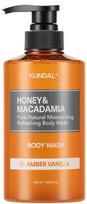 Honey & Macadamia Pure Body Wash, Amber Vanilla, 500 ml