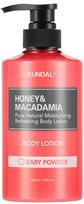 Honey & Macadamia Pure Body Lotion, Baby Powder, 500 ml