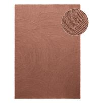Rankų darbo terakotos spalvos iš vilnos kilimas 80x150 cm Calmio – Hanse Home