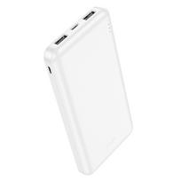 Išorinė baterija Hoco 10000 mAh 2,1A J100 balta
