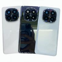 Galinis dangtelis suderinamas su Xiaomi Redmi Note 14 Pro+ 5G juodas (su kameros objektyvu) OEM
