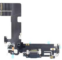 Flex iPhone 13 įkrovimo jungčiai su mikrofonu juodas originalus (naudotas Grade A)