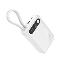 Išorinė baterija POWER BANK Hoco (J171A) 20000mAh (1xUSB-C; 1xUSB 22.5W) su "USB-C to lightning" laidu baltas