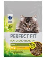 PERFECT FIT Natural Vitality 1+ su vištiena ir kalakutiena 650 g - sausas ėdalas suaugusioms katėms
