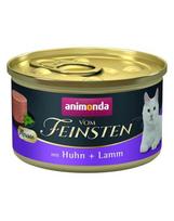 ANIMONDA Vom Feinsten Mousse z kurczakiem i jagnięciną 24x85g mus dla kotów