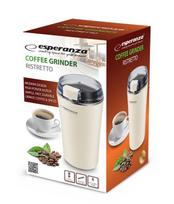 Esperanza Ristretto coffee grinder, white