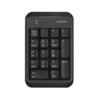 Logilink Bluetooth Keypad, 17 keys, V5.1, black