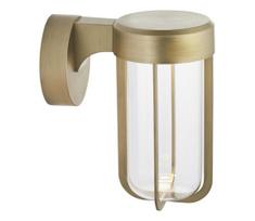Endon 92856 - vonios kambario sieninis LED šviestuvas, 8 W, 230 V, IP44, 2700 K, žalvario apdaila