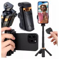 Asmenukių lazdelė Alogy FlexiShot su trikoju ir Bluetooth pulteliu, juoda
