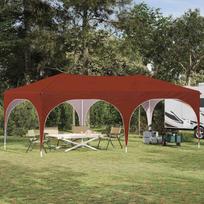 Pop-up šventinis palapinė Terakotos 575 x 288 x 245 cm