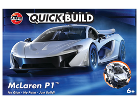 Airfix - QUICKBUILD McLaren P1 - White, J6028
