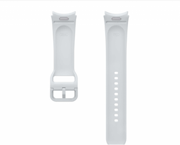 SFR94LSE Sport Band 20mm (M/L) for Samsung Galaxy Watch7/Watch4, Silver