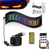 Automobilio LED juostelė Devil Eyes, skirta sunkvežimiams